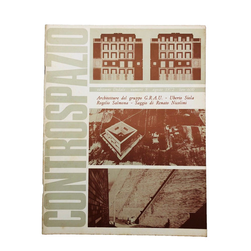 Controspazio agosto 1972 - controspazio,