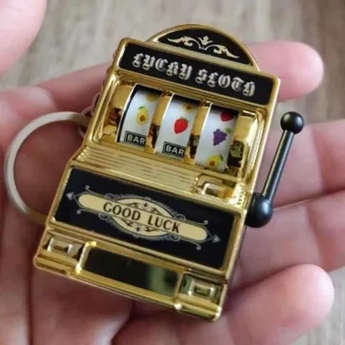 Mini portachiavi slot machine