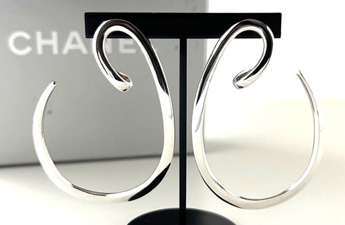 Chanel orecchini cerchio - chanel,