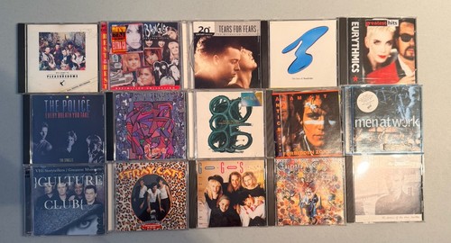15cd lot 80s - lot, pop