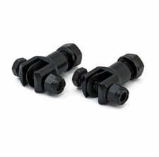 Staffe per Pedanine Harley Davidson Universali Supporti Neri Attacco Paramotore