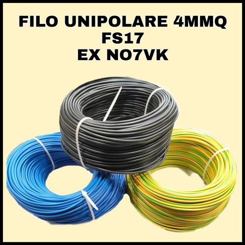 Filo unipolare cavo elettrico - unipolare,