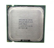 CPU Intel Core 2 Duo E8500 3,16 GHz dual-core 6 MB di cache LGA775 usata testata