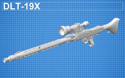 Dlt 19x blaster sniper - blaster, 123cm