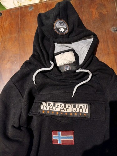 Felpa napapijri nera invernale - nera,
