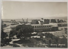 Cagliari - Giardino Stazione. Viaggiata 1962 - Formato Grande