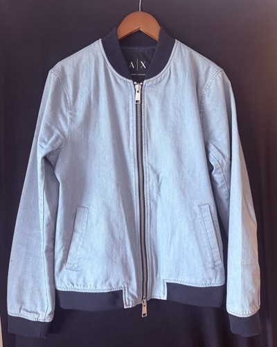 Bomber armani exchange denim - exchange,
