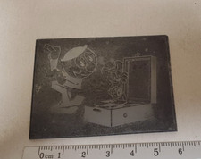 ? MATRICE TIPOGRAFICA ANIMAZIONE CARTONI  D'ITALIA MARCO PUGACIOFF RINO ANZI