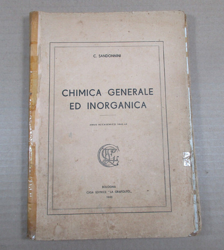 Chimica generale inorganica - generale, ed