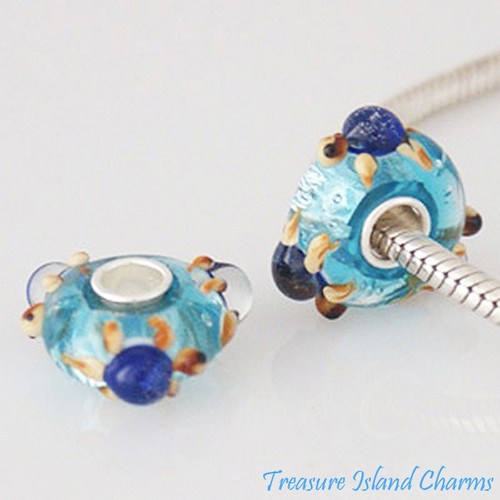 Charm perle europee argento