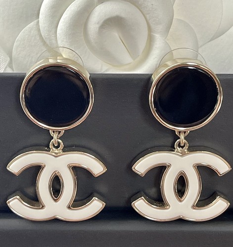 Orecchini chanel logo - orecchini,
