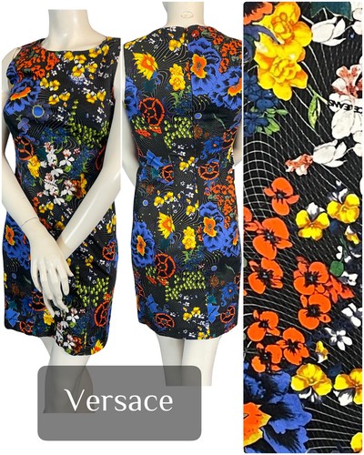 Robe fleurs versace - versace, vintage