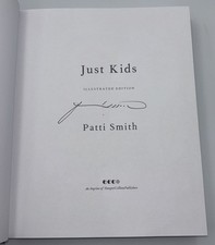 Patti smith just kids signed - just,