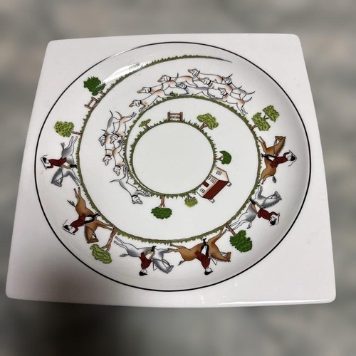 Piatto quadrato wedgwood - quadrato, scena