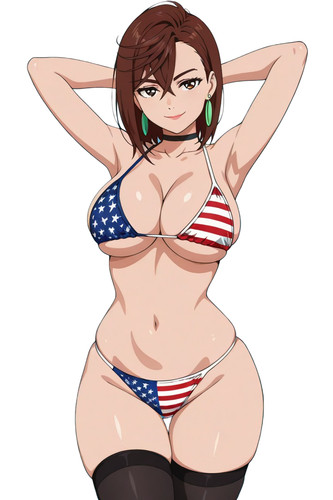Adesivo momo ayase dandadan - ayase,