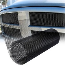 Griglia da corsa universale griglia a nido d'ape paraurti anteriore alluminio griglia da corsa nera