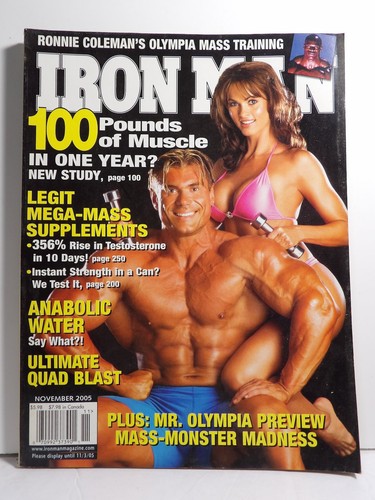 Iron man magazine november - man,
