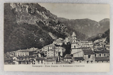 CARTOLINA CAMPAGNA SALERNO RIONE ZAPPINO INIZI '900 FORMATO PICCOLO