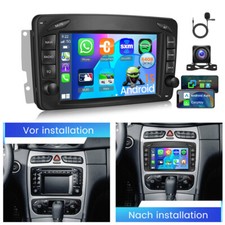 Android15 per Mercedes Benz CLK W209 W203 W463 W168 autoradio WIFI GPS 64G con cam