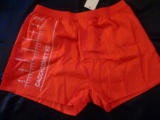 SEXY BOXER CACCHIOMETRO ROSSO OLIMPIA 100% COTONE TG 4 / M NUOVO DA CAMPIONARIO