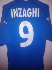 ITALY 2000 Euro Inzagui 9 camiseta shirt trikot maillot maglia kappa