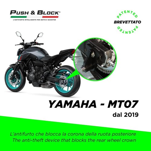 Antifurto meccanico push - antifurto,