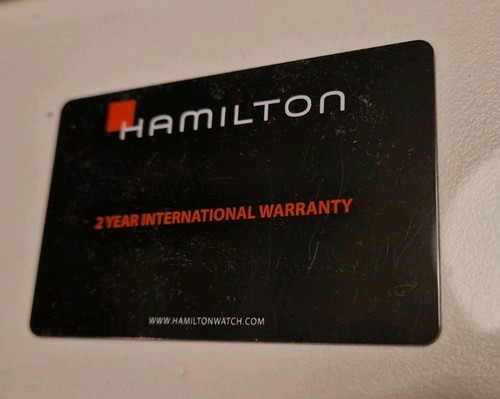 Hamilton card warranty - hamilton,