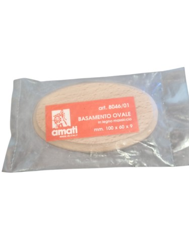 Amati basamento ovale - amati, legno