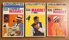 Lotto 3 Libri Le inch. del Comm: MAIGRET n°22-29-46 - Mondadori 481