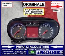QUADRO STRUMENTI CONTA KM OPEL CORSA E 1.2 1.4 solo BENZINA no gas