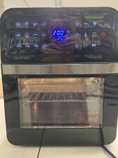 FRIGGITRICE ad ARIA MELCHIONI LUCIFER 12Lt Forno 1800W Girarrosto Luce Spiedini