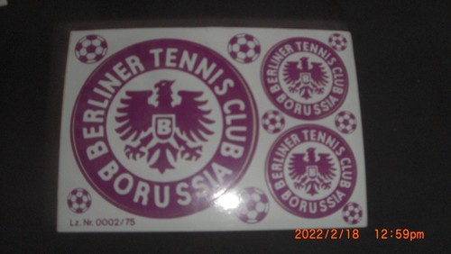 Set adesivi sticker tennis
