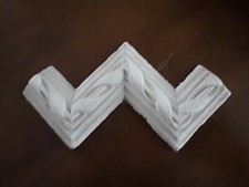 Stucco Cornice Fregio in gesso bianco decorazione muro soffitto <a>