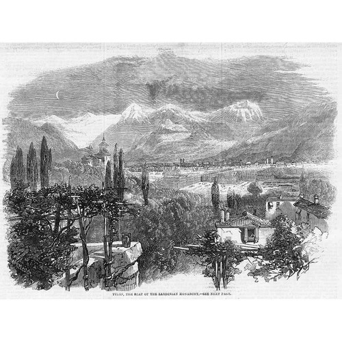 Italia veduta torino sede - italia, di