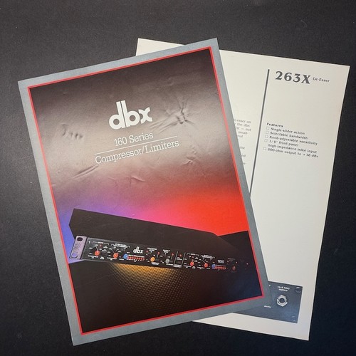 Vintage dbx 160 series - dbx, series/263x