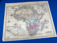 1866 Mappa Mitchell AFRICA