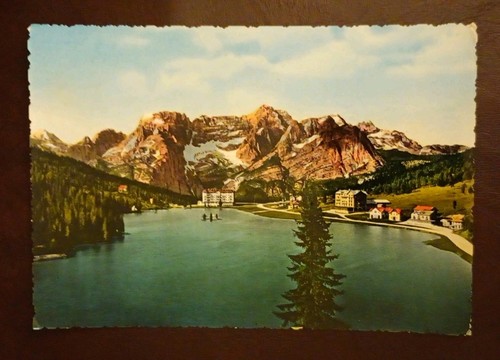 Cartolina dolomiti lago - cartolina, di