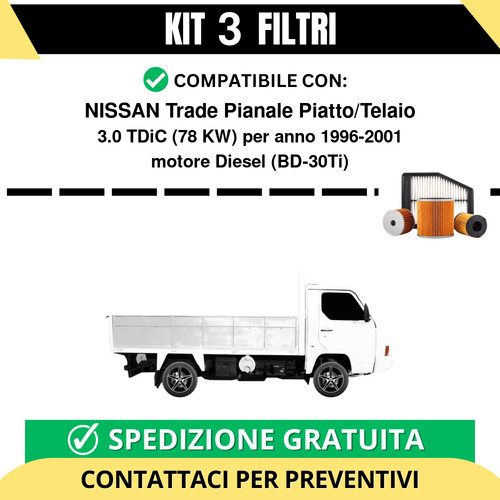 Kit filtri tagliando per - kit,