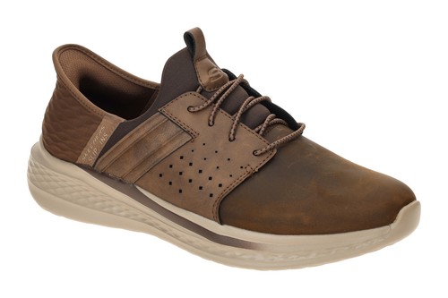 Scarpe skechers slade marrone - scarpe,