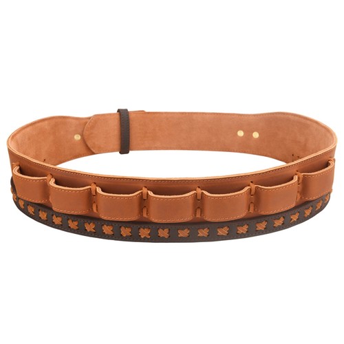 12ga 16ga bandolier pelle - 16ga, in
