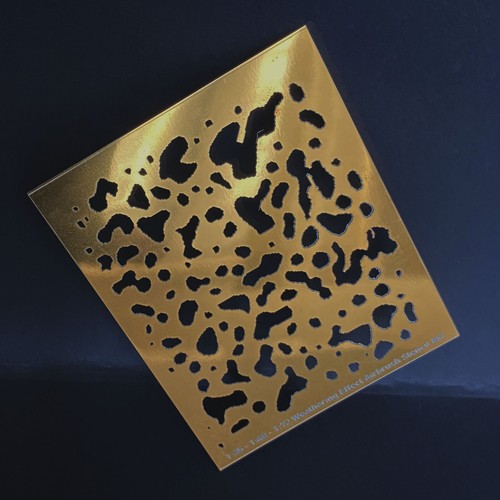 Stencil aerografo effetto