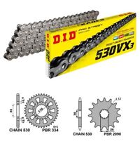 TRASMISSIONE TRIUMPH THUNDERBIRD 900 1998 2003 DID VX3 530 CATENA CORONA PIGNONE