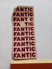 Fantic Motor foglio adesivi
