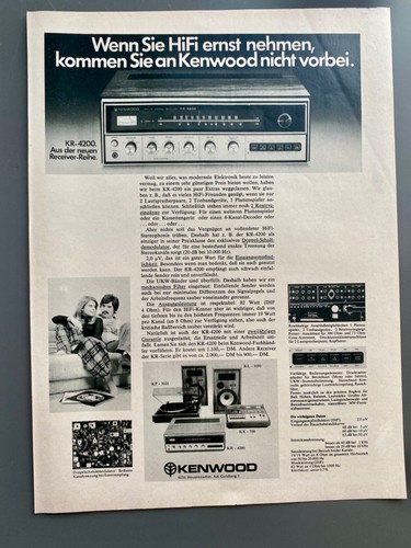 Kenwood ricevitore hifi - ricevitore, stereo