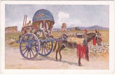 ROMA - COSTUMI ROMANI - CARRO