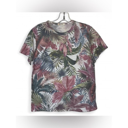 Shirt donna stampa tropicale - t-shirt,