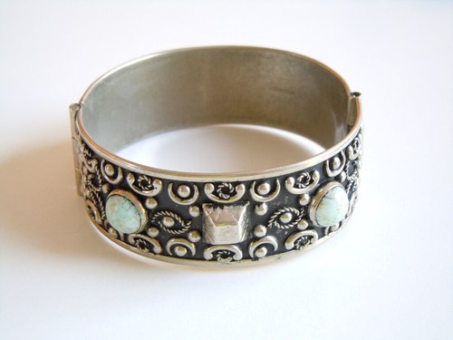 Bracciale alpacca con - bracciale,