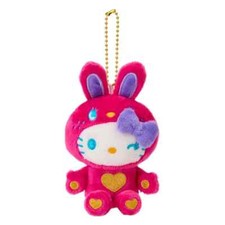 Portachiavi Giappone Sanrio Hello Kitty Mascotte Collezione Coniglietto Color...
