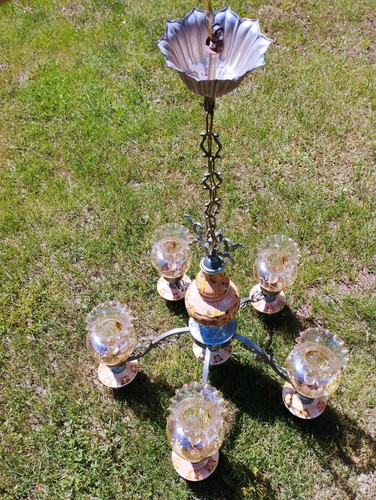 Lampadario epoca realizzato - lampadario, d'epoca