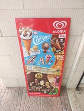 TABELLA  INSEGNA GELATI ALGIDA
